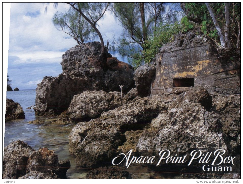 (876) Guam - War In The Pacific - Apaca Point Pill Box - Guam
