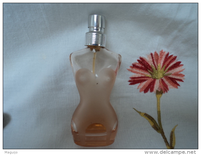 GAULTIER " CLASSIQUE " VAPO VIDE OU PRESQUE   ...LIRE & VOIR !!! - Miniatures Womens' Fragrances (without Box)