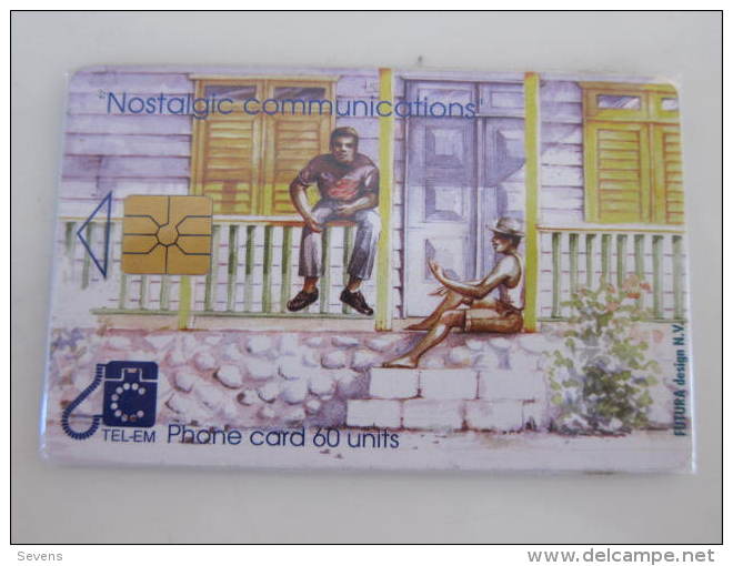 St. Martin Islands Chip Phonecard,used - Antillen (Nederlands)