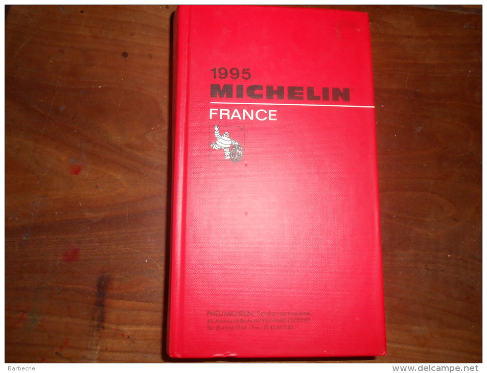 GUIDE MICHELIN FRANCE 1995 - Michelin (guias)