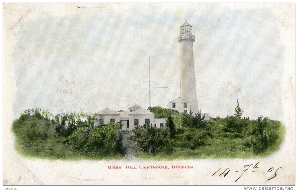 Gibb's Hill Lighthouse.1905.Published By The Phoenix Drug Store,Hamilton,Bermuda.Non-Voyagée. - Bermudes