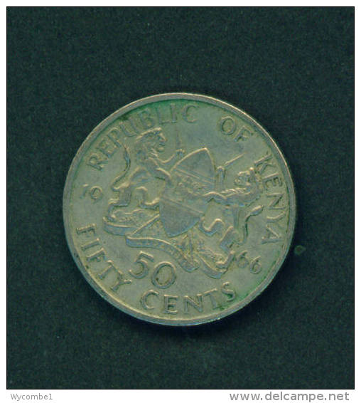 KENYA - 1966 50c Circulated - Kenia