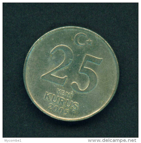 TURKEY - 2005 25k Circulated - Turquia