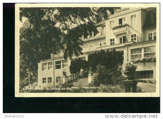 Bad Köstritz Sanatorium Der SVA Sw 1955 W. Oelschlägel Zwickau - Bad Köstritz