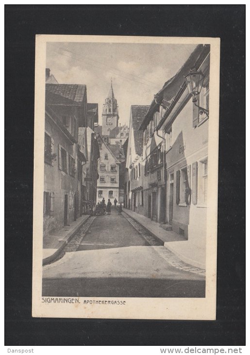 AK  Sigmaringen Apothekergasse 1943 - Sigmaringen