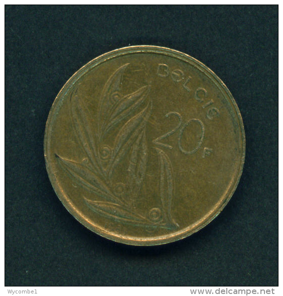 BELGIUM - 1981 20f Circulated - 20 Francs