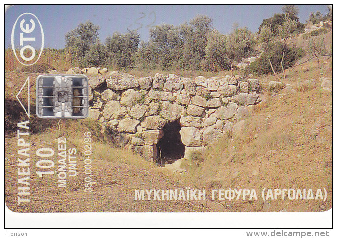 Greece, X0160, 3102, Mycenaean Bridge, 2 Scans. - Greece