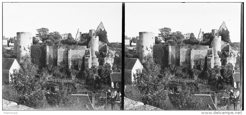 PP - 03 - VIENNE - ANGLES SUR L'ANGLIN - Chateau Féodal - Plaques De Verre