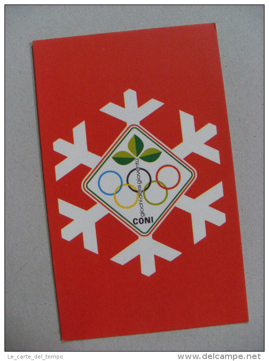 Cartolina CONI Giochi Della Gioventù - OLIMPIADE Ed.Pozzo Gros Monti TORINO - Olympic Games