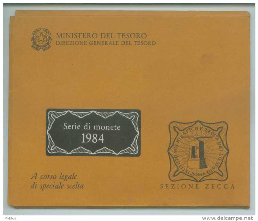 1984 ITALIA DIVISIONALE CONFEZIONE ZECCA - Mint Sets & Proof Sets