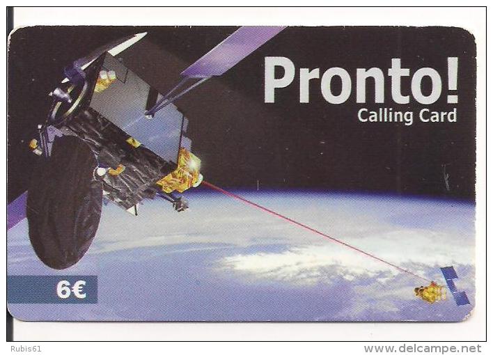 TARJETA PREPAGO PRONTO SATELITE - Espacio