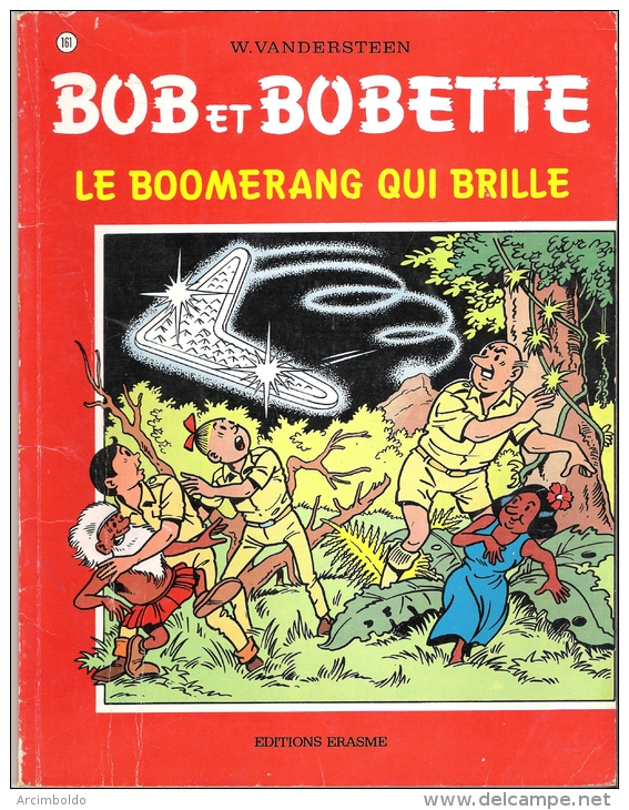 Bob Et Bobette N° 161 Le Boomerang Qui Brille 1977 - Bob Et Bobette