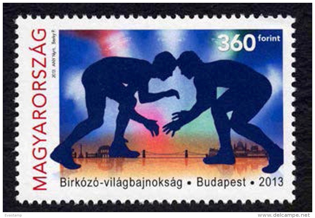 HUNGARY-2013. Wrestling World Championships, Budapest MNH !! - Unused Stamps