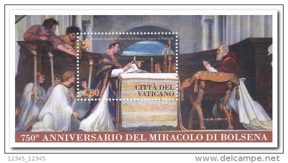 Vatikaan 2013 Postfris MNH Miracle Of Bolsena - Unused Stamps