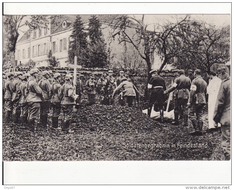 SAINT-BENOIT-55-Meuse-MILITAIRE ALLEMAND-GUERRE 1914-1918-FRIEDHOF-CIMETIERE-Soldatenbegräbnis In Feindesland - Cimetières Militaires