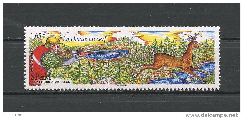 St Pierre Et Miquelon 2007  N° 904**  Neuf = MNH. TTB.  (La Chasse Au Cerf. Animaux, Animals) - Ungebraucht