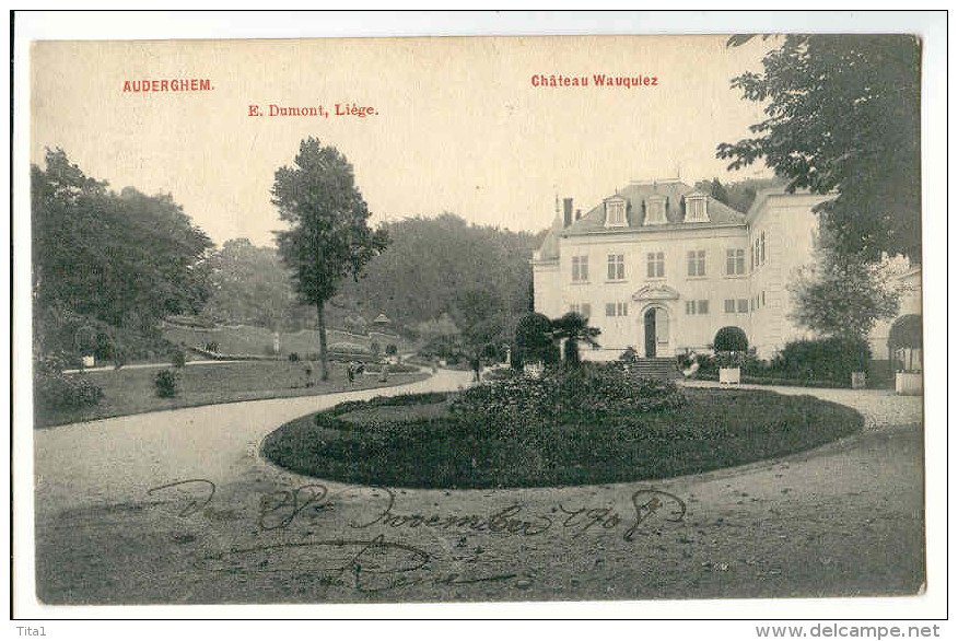 D11060 - AUDERGHEM  -  Château Wauquiez - Auderghem - Oudergem