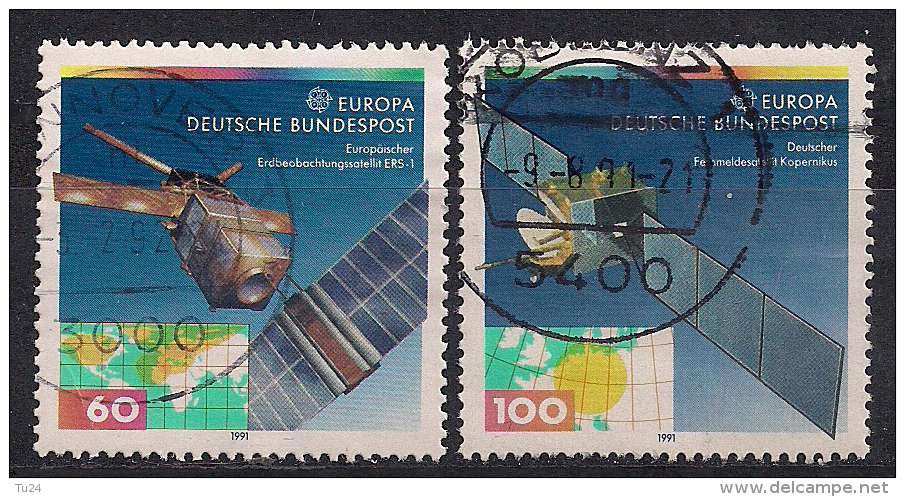 Deutschland / Germany  (1991)  Mi.Nr.  1526 + 1527  Gest. / Used  (bc66)  EUROPA - 1991