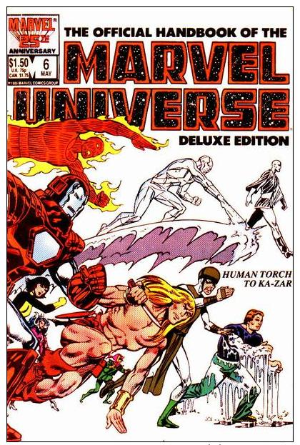 Marvel Comics “The Official Handbook Of The Marvel Universe” 1983-89, 26-book Collection [Free Shipping] - Collections