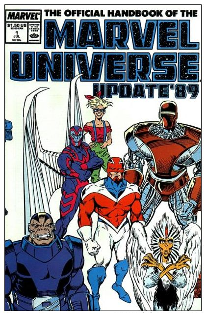 Marvel Comics “The Official Handbook Of The Marvel Universe” 1983-89, 26-book Collection [Free Shipping] - Collections