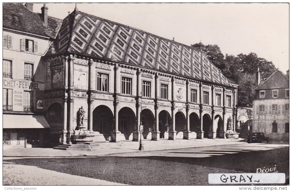 Cp , 70 , GRAY , L'Hôtel De Ville - Gray