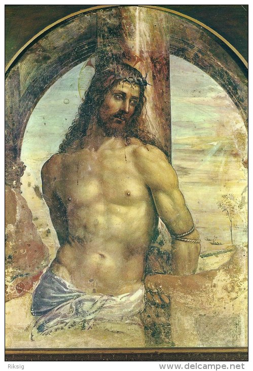 Siena - Pinacoteca.  Jesus At The Columm.    # 01597 - Jesus