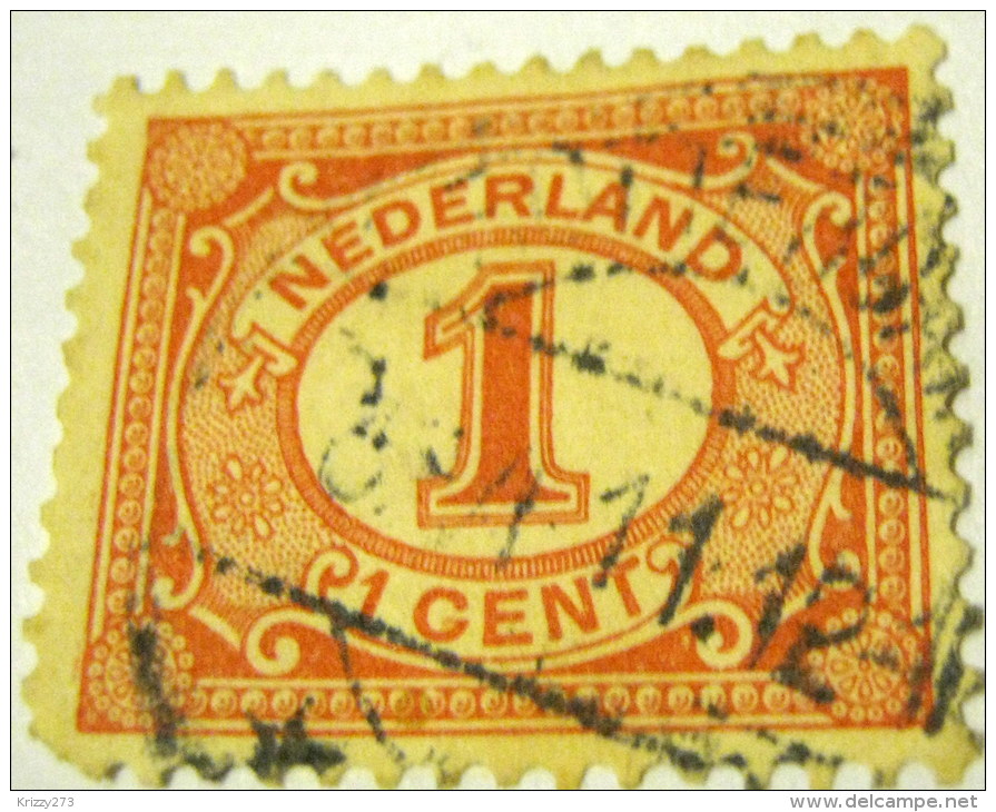 Netherlands 1898 Numeral 1c - Used - Usati