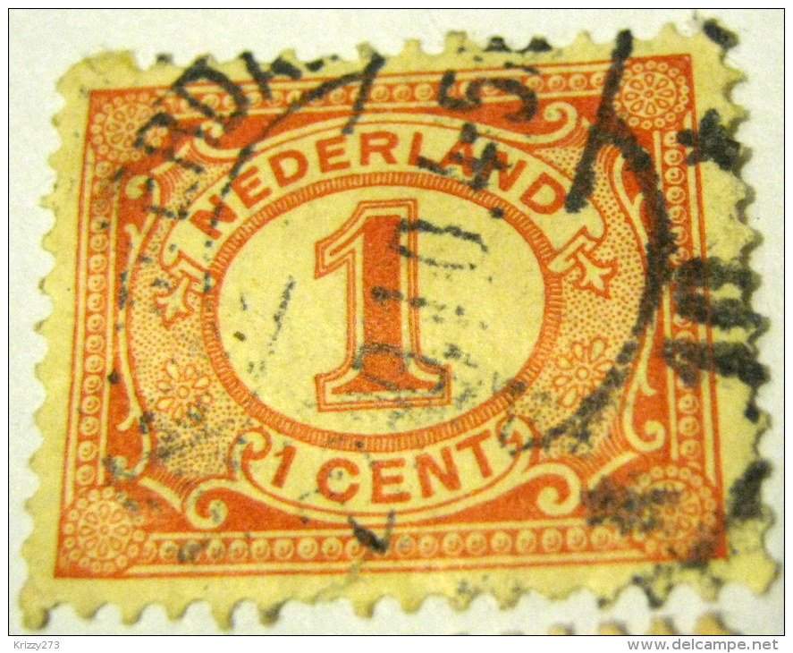 Netherlands 1898 Numeral 1c - Used - Used Stamps