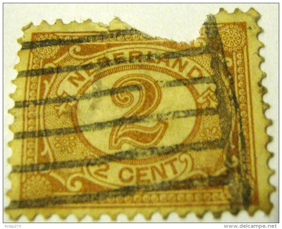 Netherlands 1898 Numeral 2c - Used - Used Stamps