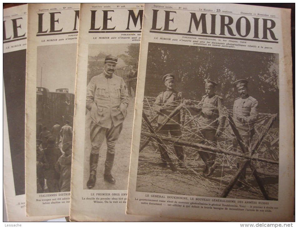 LE MIROIR  (Publication Hébdomadaire) 1917 - 1914-18
