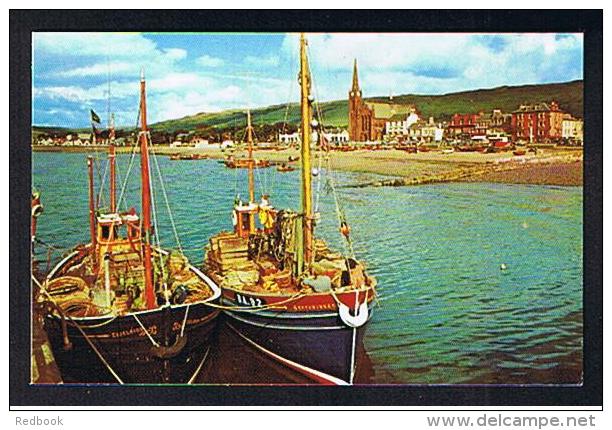 RB 939 - Postcard - Fishing Boats - Largs Harbour - Ayrshire Scotland - Ayrshire