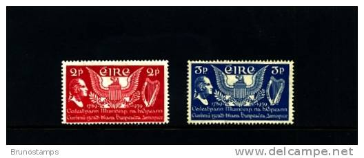 IRELAND/EIRE - 1939  U.S. CONSTITUTION  SET MINT NH - Nuovi