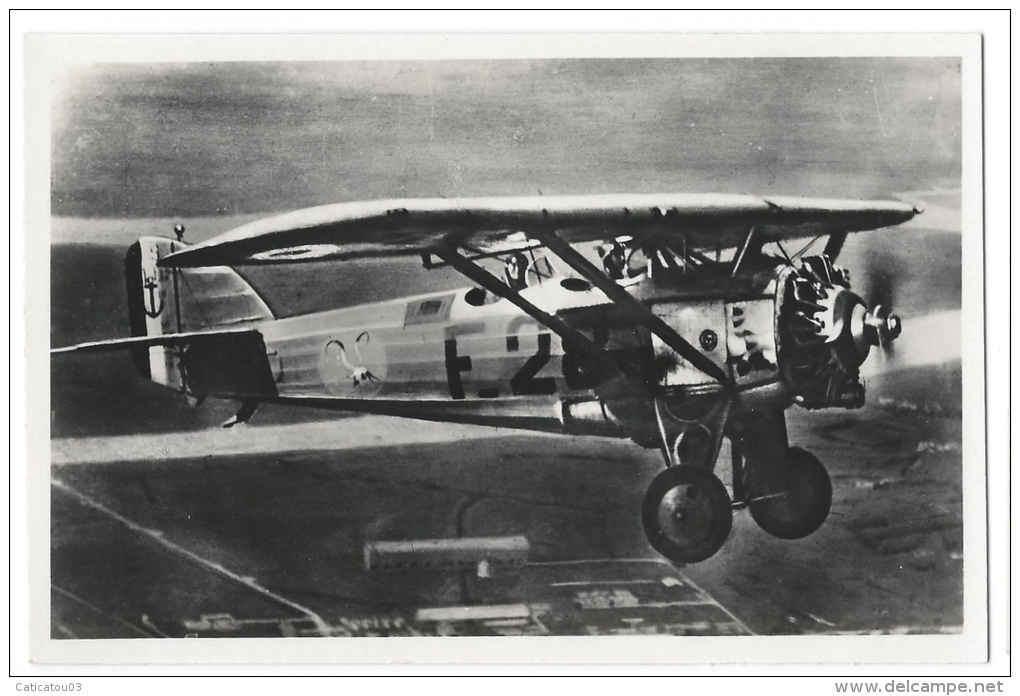 ISTRES-AVIATION (Bouches Du Rhône)- Avion D'entrainement En Vol " Morane 230" - Combier, Mâcon - 1919-1938: Entre Guerres