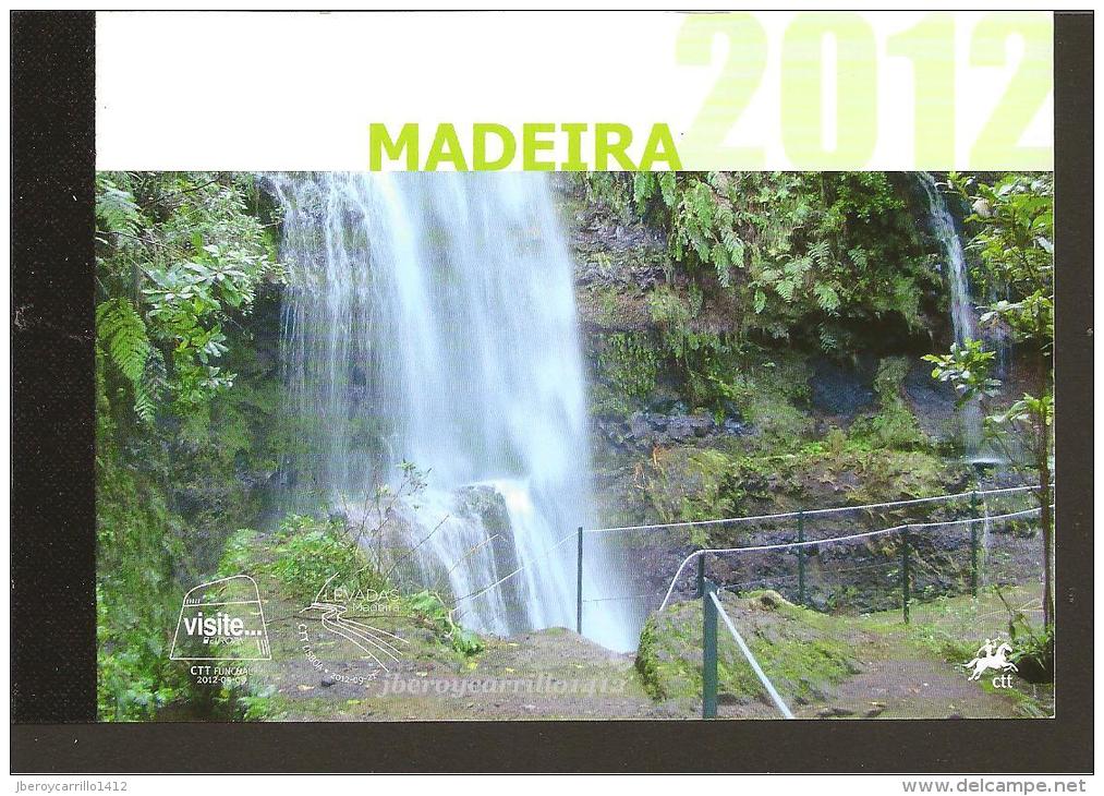 2012 - MADEIRA -CARTEIRAS ANUAIS 2012–YEAR PACK-PRUEBAS COLOR  NUMERADA- SELLO Y HB EUROPA +TODOS LOS SELLOS Y HB - 2012