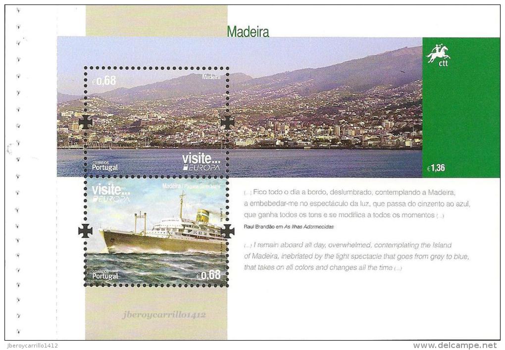 2012 - MADEIRA -CARTEIRAS ANUAIS 2012–YEAR PACK-PRUEBAS COLOR  NUMERADA- SELLO Y HB EUROPA +TODOS LOS SELLOS Y HB - 2012