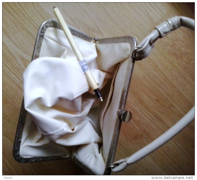 ROMANIA-SAC CUIR,PERIOD  1950-1960 - Bolsos Y  Billeteras