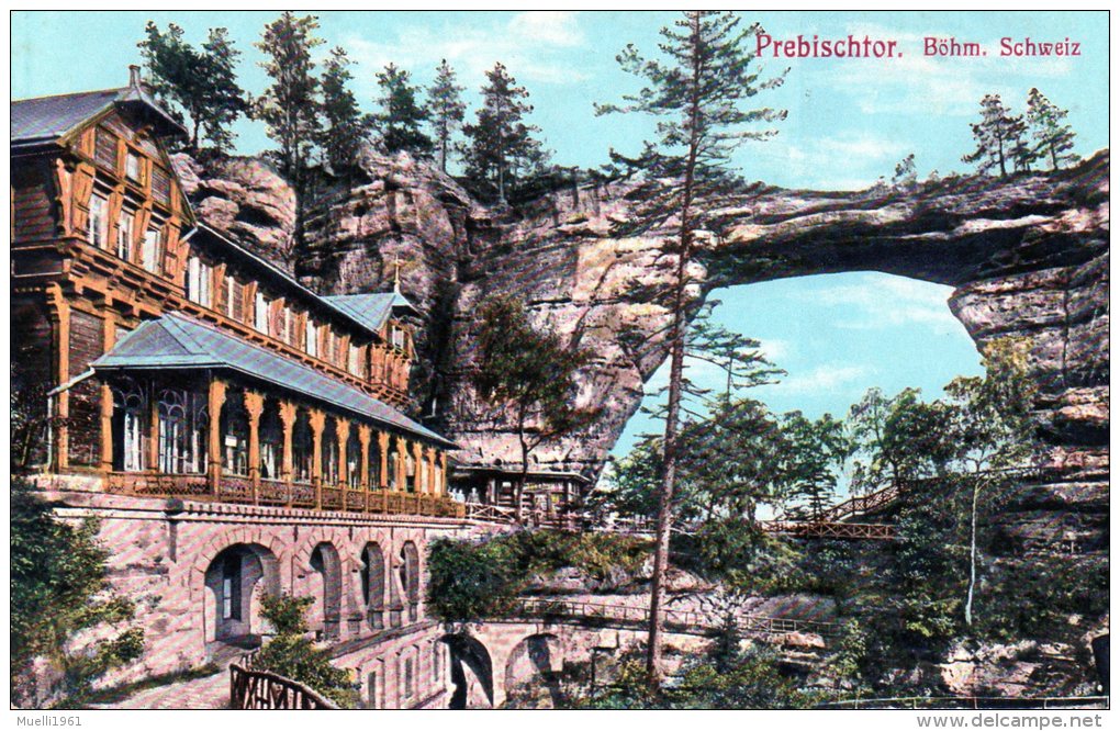 AK  Prebischtor,  Böhmische Schweiz, Ungel. Um 1915 - Boehmen Und Maehren