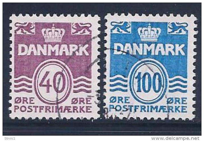 Denmark, Scott # 689,691 Used Numeral, 1981,1983 - Used Stamps