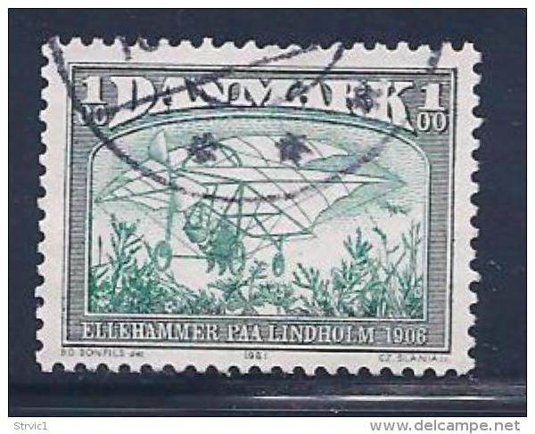 Denmark, Scott # 696,698-9 Used Airplanes, 1981 - Used Stamps