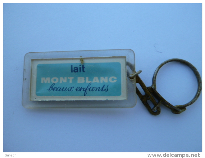 LAIT MONT BLANC   Lait Concentre Sucre   Porte Clef   Publicite - Portachiavi