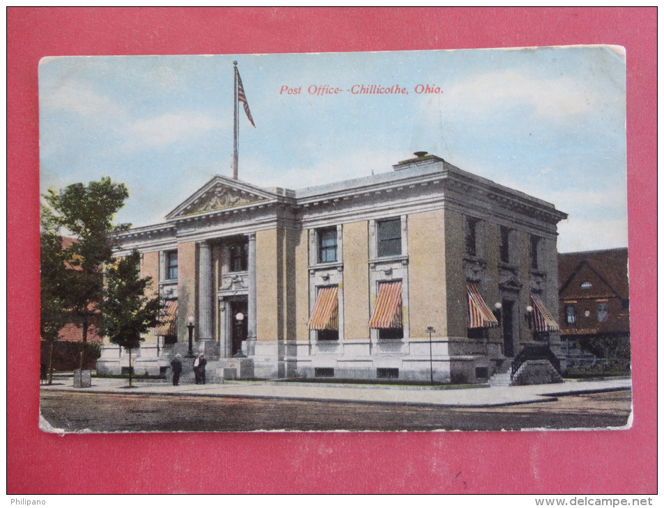 Chillicothe,OH--Post Office--not Mailed--PJ226 - Autres & Non Classés