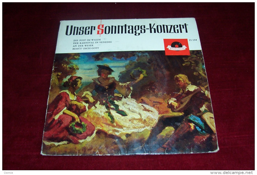 UNSER SONNTAGS KONZERT  °  POLYDOR REF 21154 - Otros - Canción Alemana