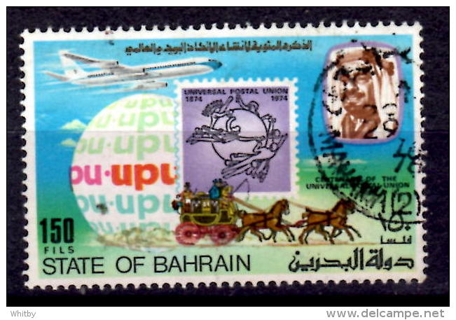 Bahrain 1974 150f  Universal Postal Union Issue  #209 - Bahrain (1965-...)