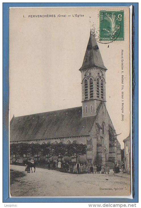 61 - PERVENCHERES --  L'Eglise - Pervencheres