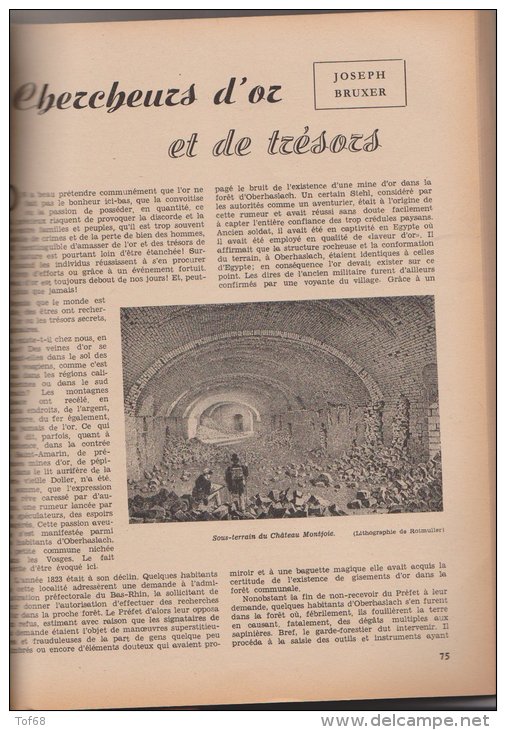 Almanach De L'Alsace Et Des Marches De L'est 1953 - Big : 1941-60