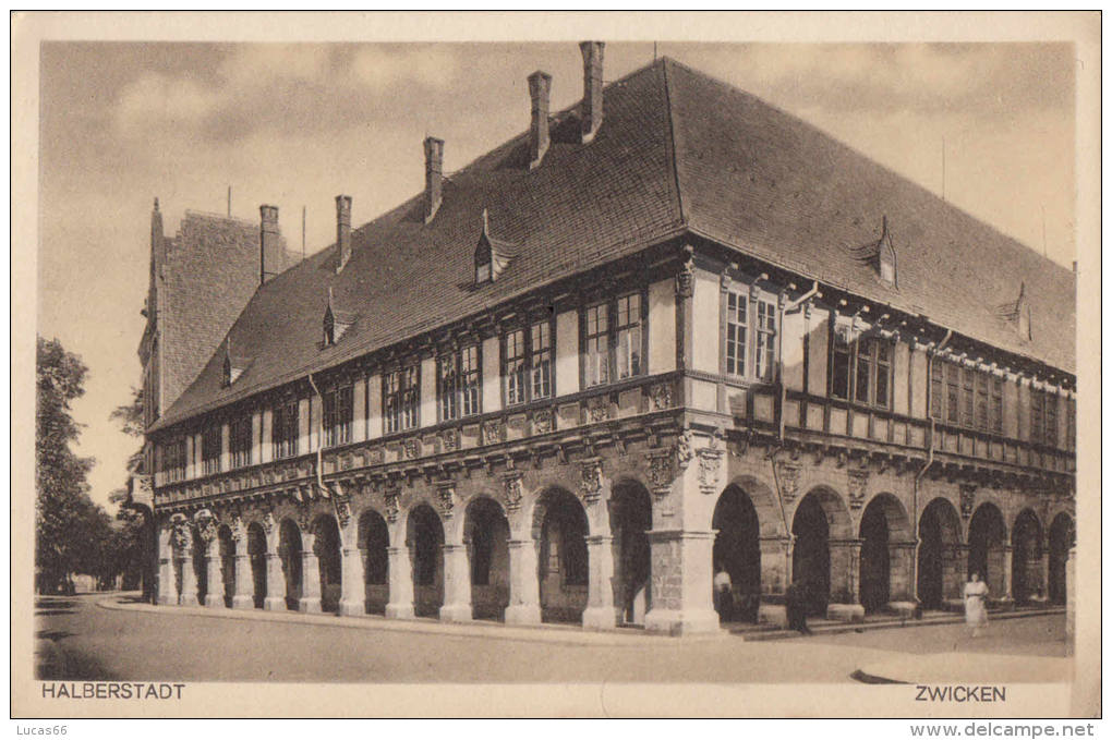 C1900 HALBERSTADT - ZWICKEN - Halberstadt