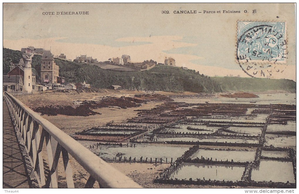 ¤¤  -  302   -   CANCALE   -   Parcs Et Falaises   -  Ostréïculture   -  ¤¤ - Cancale