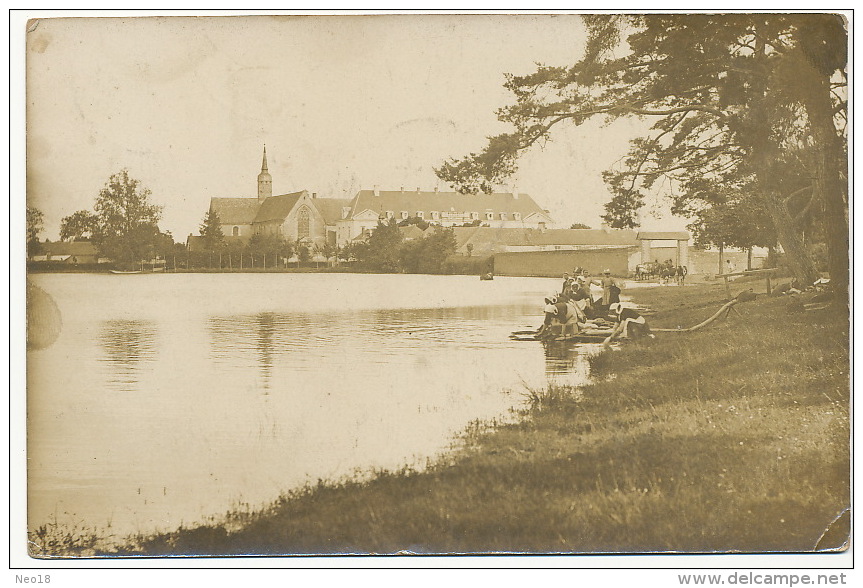 Melleray  Carte Photo 1905 Lavoir Laveuses - Villaines La Juhel