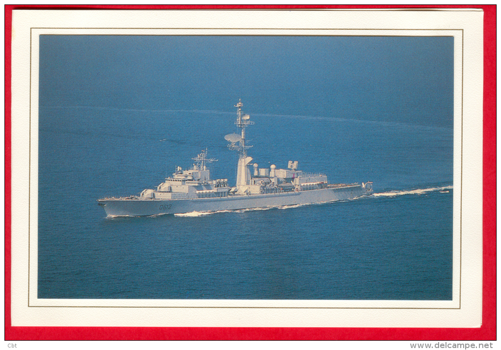 2616 Marine - Carte Postale Frégate DE GRASSE - Neuve Montée Sur Carton Aux Armes Du Bâtiment  (2616) - Guerre