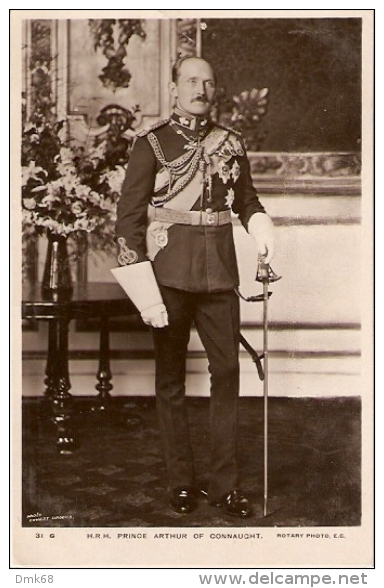 ROTARY PHOTOGRAFIC SERIES   C.1910 - PRINCE ARTHUR OF CONNAUGHT - Royal Families